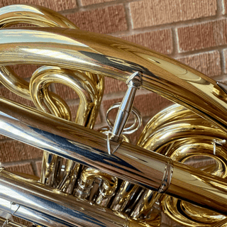Yamaha YHR - 671D - F/Bb Double French Horn - Yellow Brass - Detachable Bell - Lacquered Finish - Houghton Horns