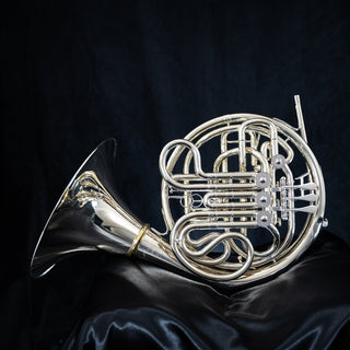 Yamaha YHR-672ND - F/Bb Double French Horn - Nickel Silver - Detachable Bell - Lacquered Finish
