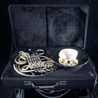 Yamaha YHR - 672ND - F/Bb Double French Horn - Nickel Silver - Detachable Bell - Lacquered Finish - Houghton Horns