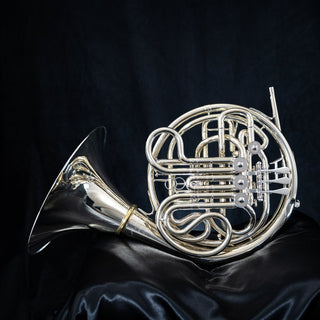 Yamaha YHR - 672ND - F/Bb Double French Horn - Nickel Silver - Detachable Bell - Lacquered Finish - Houghton Horns