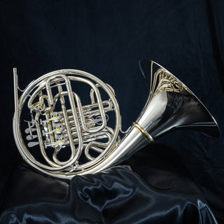 Yamaha YHR - 672ND - F/Bb Double French Horn - Nickel Silver - Detachable Bell - Lacquered Finish - Houghton Horns