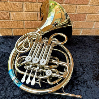 Yamaha YHR - 872NDWOC - F/Bb Double French Horn - Nickel Silver - Detachable Bell - Lacquered Finish (No Case Included) - Houghton Horns