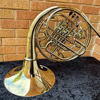 Yamaha YHR - 872NDWOC - F/Bb Double French Horn - Nickel Silver - Detachable Bell - Lacquered Finish (No Case Included) - Houghton Horns
