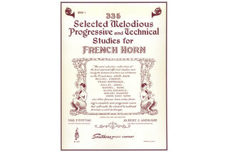335 Selected Melodious Progressive & Technical Studies, Book 1 for Horn by Pottag - Houghton Horns