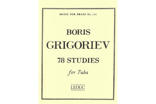 78 Studies for Tuba by Grigoriev - Houghton Horns