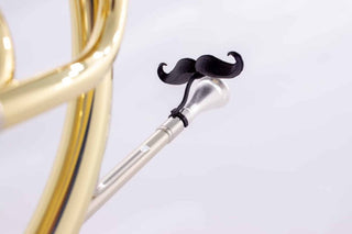 Brasstache Clip-on Mustache for Brass Mouthpieces - Houghton Horns