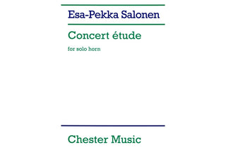Concert Etude for Solo Horn by Esa-Pekka Salonen - Houghton Horns