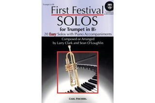 First Festival Solos for Trumpet in Bb: 20 Easy Solos with Piano Accompaniments - Houghton Horns