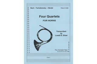 Four Quartets for Horns, tr. by Lowell E. Shaw - Houghton Horns
