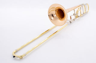 S.E. Shires Vintage Elkhart Tenor Trombone with Dual-bore F Attachment - Houghton Horns