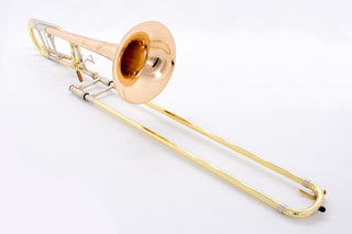 S.E. Shires Vintage Elkhart Tenor Trombone with Dual-bore F Attachment - Houghton Horns